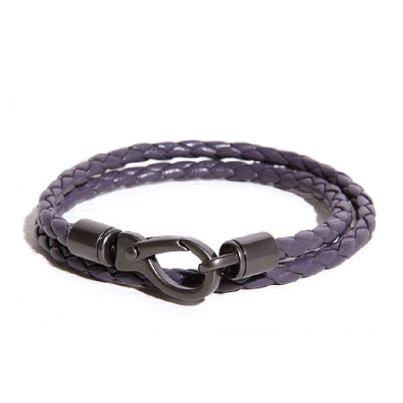 H7 bracelet Premium Leather-Indigo calfskin series
